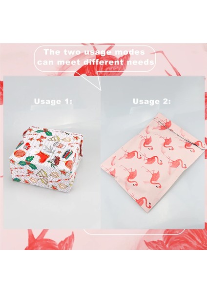 Pembe Flamingo Stili " cm Noel Poly Mailer Kendinden Mühürlü Ambalaj Zarfları Kurye Çantaları Elbise Postaları Ambalaj Çantaları (Yurt Dışından) fırsatları