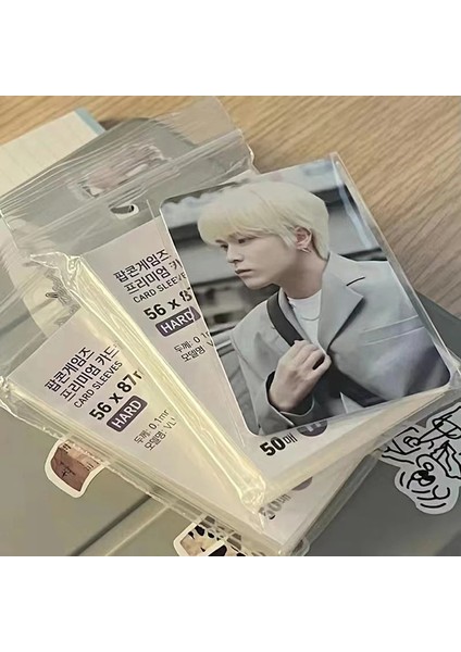 57,5X89MM Tarzı Kore Tarzı Kart Sahibinin Lk 70X*89MM Kart Kollu Asitsiz Sert 3 Iotocard Koruyucu Kart Filmi (Yurt Dışından) indirimleri