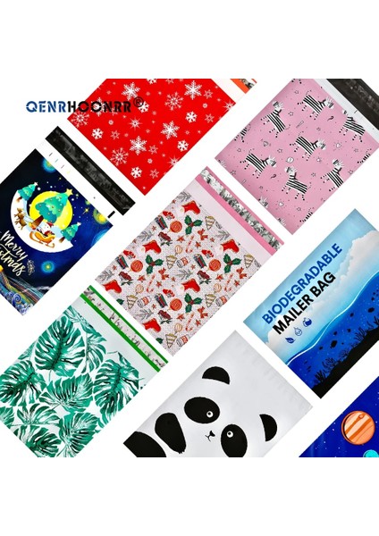Ayçiçeği Tarzı " cm Noel Poly Mailer Kendinden Mühürlü Ambalaj Zarfları Kurye Çantaları Elbise Postaları Ambalaj Çantaları (Yurt Dışından) fiyatları