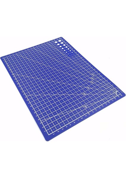 Mavi Stil A5 A3 A4 5 Pvc Kesme Mat Çalışma Tezgahı Patchwork Kesim Pedi Dikiş Kılavuzu Dıy Bıçak Oyma Deri Kesme Tahtası Tek Taraflı Altlık (Yurt Dışından)