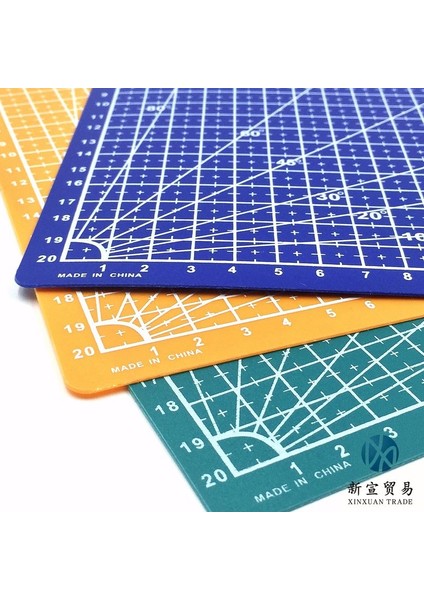 Mavi Stil A5 A3 A4 5 Pvc Kesme Mat Çalışma Tezgahı Patchwork Kesim Pedi Dikiş Kılavuzu Dıy Bıçak Oyma Deri Kesme Tahtası Tek Taraflı Altlık (Yurt Dışından) indirimleri