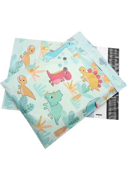 Dinozor Tarzı '' cm Baskılı Poly Mailler Kendinden Mühürlü Ambalaj Zarfları Kurye Saklama Poşetleri Elbise Postaları Ambalaj Poşetleri (Yurt Dışından)