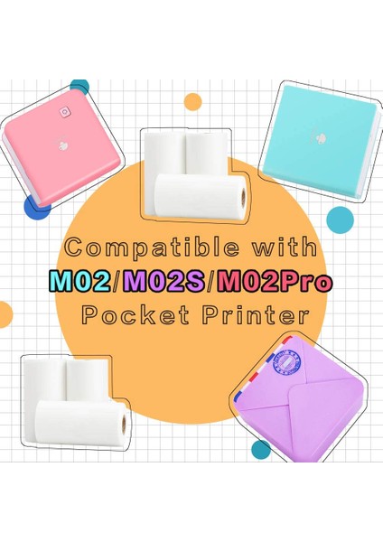 Yapıştırıcı Yok Mavi Tarzı Phomemo Kendinden Yapışkanlı Termal Kağıt Yazdırılabilir Etiket Yazıcı Phomemo SM02PRO Fotoğraf Yazıcısı Için Şeffaf Etiket Kağıdı (Yurt Dışından) modelleri