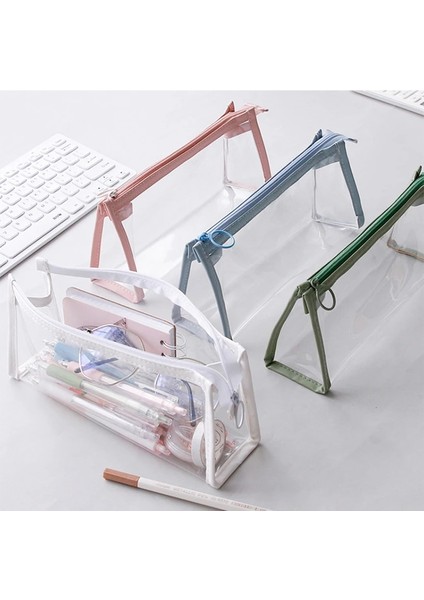 No.4 Stili Kalem Kutuları Şeffaf Estuches Kırtasiye Kawaii Telefon Kılıfı Çanta Pop It Kalem Kutusu Okul Malzemeleri Trousse Scolaire Büyük Kutu (Yurt Dışından) fiyatları