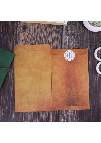 Ingiliz Tarzı Çok Retro Kraft Zarf Seti Yaratıcı Iş Zarfları Eski Düğün Kağıt Posta Davetiye Scrapbooking Hediye (Yurt Dışından)