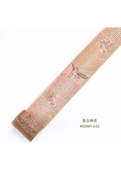 G Tarzı Karakter Notları Washi Bant Antika Japon Maskeleme Bantları Scrapbooking Için Dekoratif Günlük Planlayıcısı Diy Craft Hediye Paketleme (Yurt Dışından)
