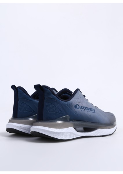 Gri - Mavi Erkek Sneaker G-Glover
