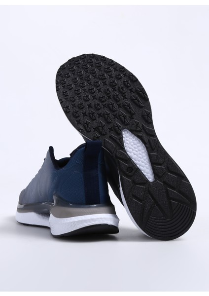 Gri - Mavi Erkek Sneaker G-Glover