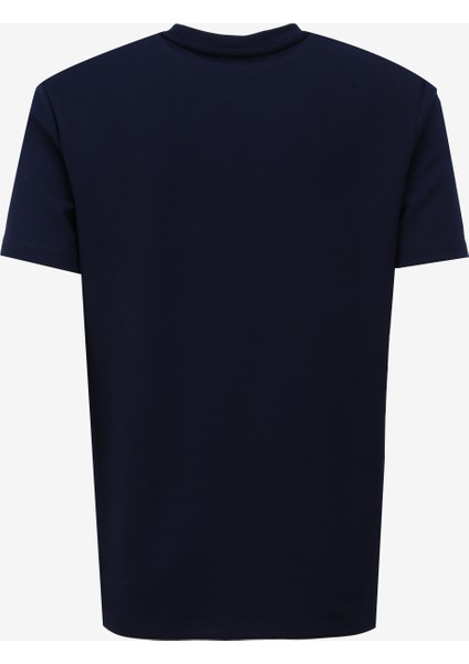 Lacivert Erkek Bisiklet Yaka Loose Fit T-Shirt D4SM-TST3277 fiyatları