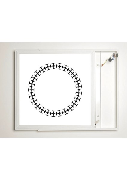 60X60 LED Panel Sıva Üstü Desenli Tekli 46511337SU