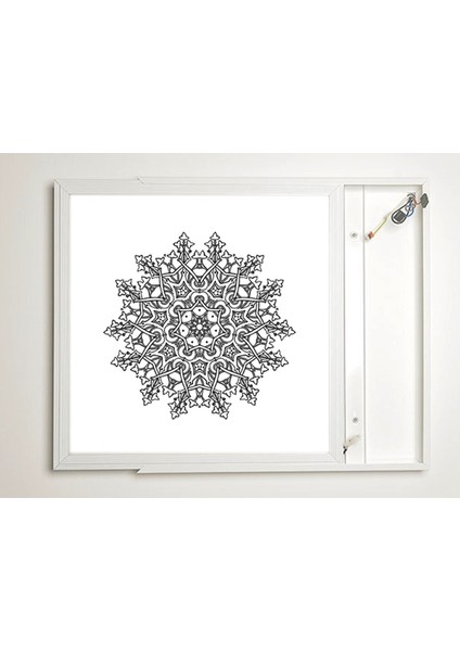 60X60 LED Panel Sıva Üstü Desenli Tekli 46511341SU