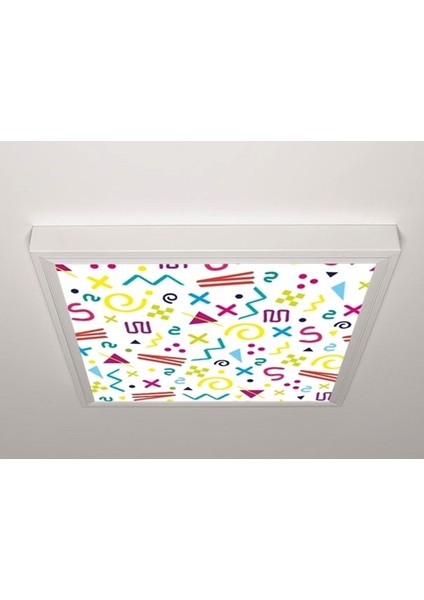 60X60 LED Panel Sıva Üstü Desenli Tekli 46511240SU