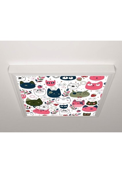 60X60 LED Panel Sıva Üstü Desenli Tekli 46511252SU