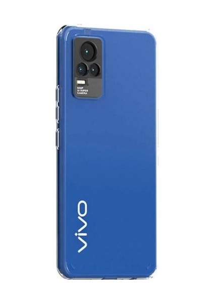 Vivo V21E Kılıf Kamera Korumalı Şeffaf Yumuşak Silikon Kılıf