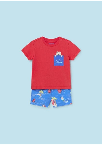 2li Erkek Bebek T-Shirt Mayo Set