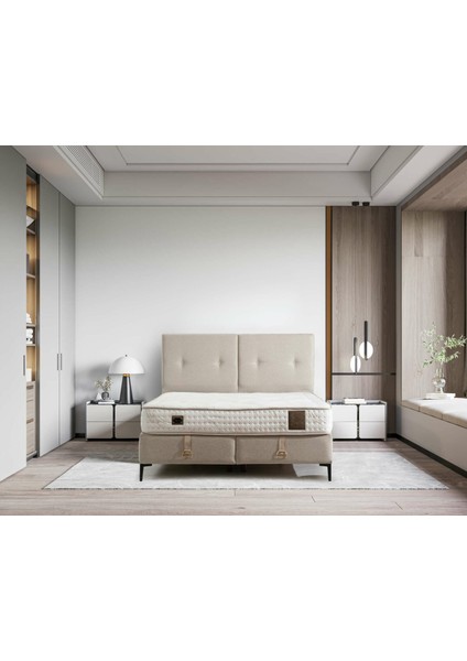 Bade Baza Başlık Yatak Seti 150X200