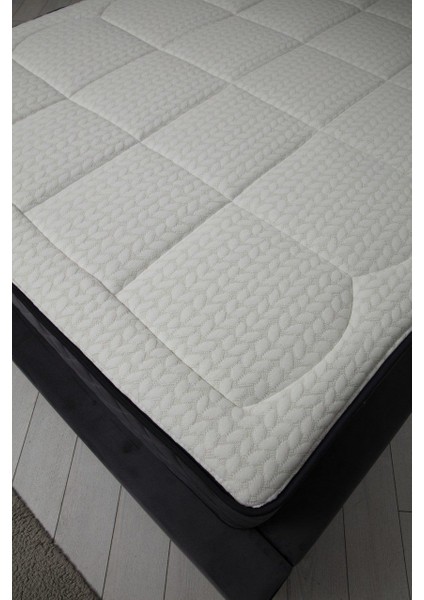 Deluxe Baza+Başlık+Sonata Yatak ANTRASIT150X200