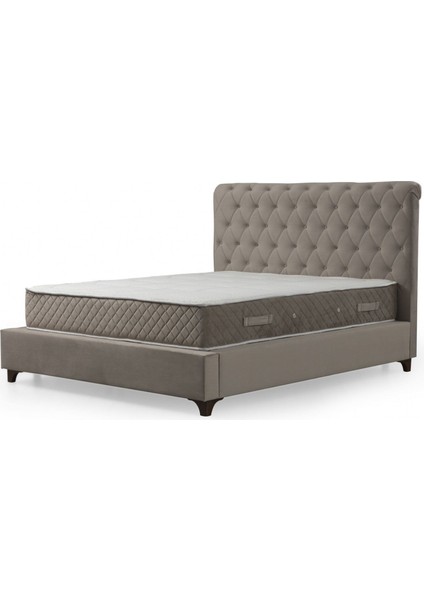 Deluxe Baza+Başlık+Sonata Yatak BEJ140X200