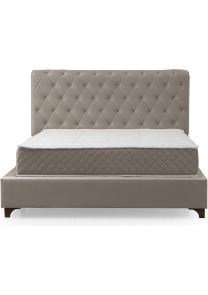 Deluxe Baza+Başlık+Sonata Yatak BEJ140X200