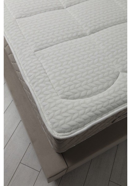 Deluxe Baza+Başlık+Sonata Yatak BEJ140X200