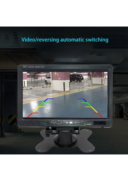 Mini Tv 7 Inç Hd Monitör 800X480 Taşınabilir Araç LCD Ekranları Dvd/cmmb Binek Araçlar Kamyonlar Için Iki Giriş (Yurt Dışından) modelleri