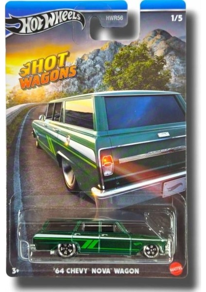 Premium Hot Wagons '64CHEVY Nova Wagon HRR89