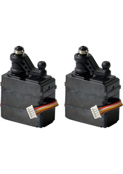 2x 5 Telli Servo 55-ZJ03 9155 9156 Xinlehong 9155 9156 1/12 Rc Araba Yedek Parçaları (Yurt Dışından)