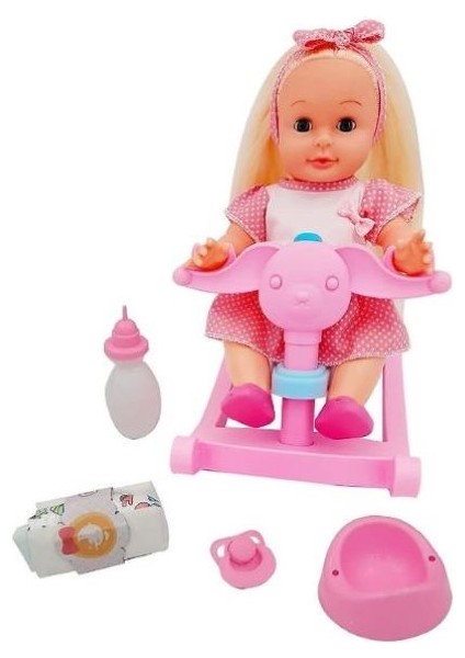 Global Toys Roza Panda Salıncaklı Bebek GL100118 fiyatları