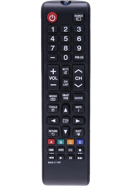Evrensel Tv Uzaktan Kumanda Yedek Televizyon Uzaktan Kumanda Rc Tüm Fonksiyonu BN59-01199F (Yurt Dışından)
