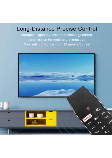 RC49141 Tv Için Uzaktan Kumandayı Değiştirin 2HB1W66L 40HB1W66L 32HB4T41 32HB4T61 32HB4T61-Z 2HB4T61H 32HB4T62 (Yurt Dışından) fiyatları