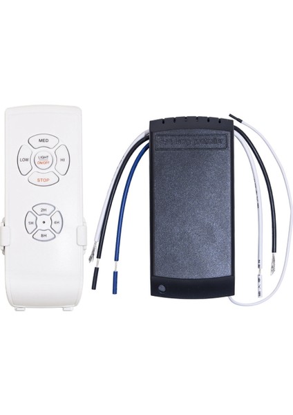 Evrensel Tavan Vantilatörü Lambası Uzaktan Kumanda Kiti Ac 110V Zamanlama Ayarı Anahtarı Rüzgar Hızını Ayarlamak Verici Alıcı (Yurt Dışından)