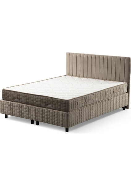 Safir Baza Başlık Pedsiz Yatak SETI150X200 modelleri