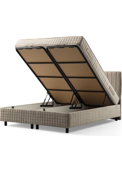 Safir Baza Başlık Pedsiz Yatak SETI150X200 fırsatları