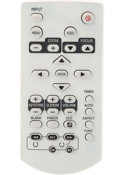 YT‑130 Uzaktan Kumanda XJ‑A142 XJ‑A147 XJ‑A242 XJ‑A247 Projektör Uzaktan Kumandası ile Değiştirin (Yurt Dışından)