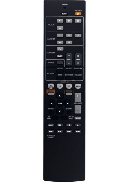 RAV523 ZJ66520 Sinema Amplifikatörü Alıcısı Için Uzaktan Kumandayı Değiştirin RX-V571 -3065 RX-V377BL -1810 (Yurt Dışından)
