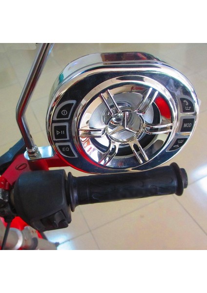 Motosiklet Stereo Hoparlörler 3.5 Inç Bluetooth Mp3 Çalar Su Geçirmez Fm Ses Motorlu Scooter Bisiklet Atv Utv Için (Yurt Dışından) fiyatları
