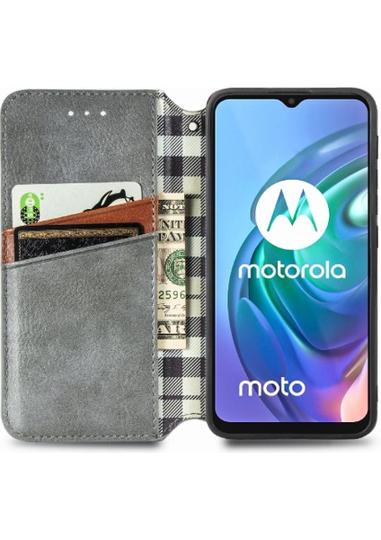 Motorola Moto G30 Deri Telefon Kılıfı (Yurt Dışından)