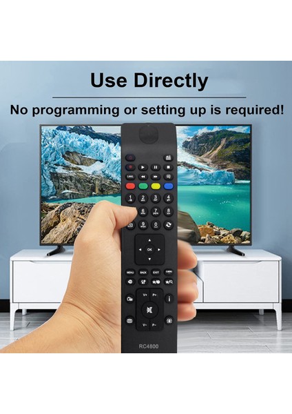 Çok Markalı Tv Uzaktan Kumandası Için RC4800 Uzaktan Kumandayı Değiştirin (Yurt Dışından) indirimleri