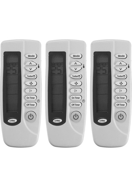 ARH-447 ARC-426 ARC-477 ARH-420 Klima Klima Için 3x Uzaktan Kumanda (Yurt Dışından)