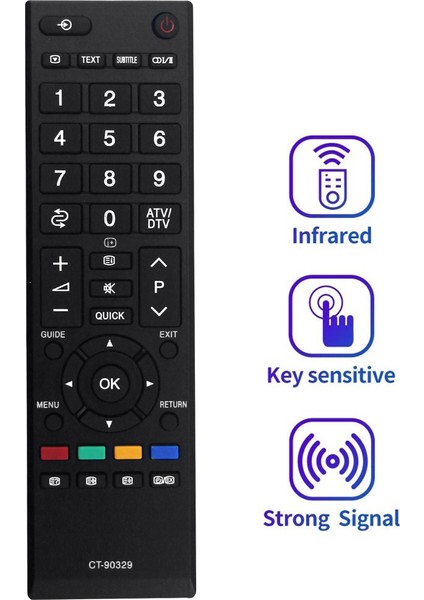 42HL800AZ 42SL700A 50L2300A 40RV700A 42HL800A Için CT-90329 Uzaktan Kumandayı Değiştirin (Yurt Dışından) fırsatları