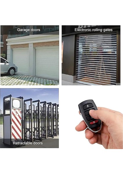 4 Adet Evrensel Teksir Uzaktan Garaj Kapısı Uzaktan, Kapı Için Uzaktan, Uzaktan Kumanda Anahtarlık, Yedek Garaj Kapısı (Yurt Dışından) indirimleri