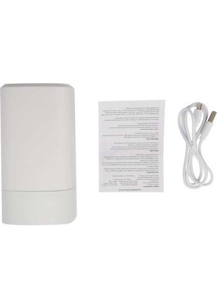 Arabalara, Bebek Odalarına, Ofislere ve Diğerlerine Uygun USB Taşınabilir Mini Kişisel Nemlendirici (Beyaz) (Yurt Dışından)