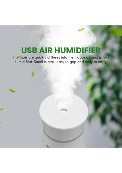 Akçaağaç Yaprağı Hava Nemlendirici, USB Arıtma ile LED Işık Fan Esansiyel Yağ Difüzörü Ev Ofis Yatak Odası Bebek Çocuk Masası (Yurt Dışından)