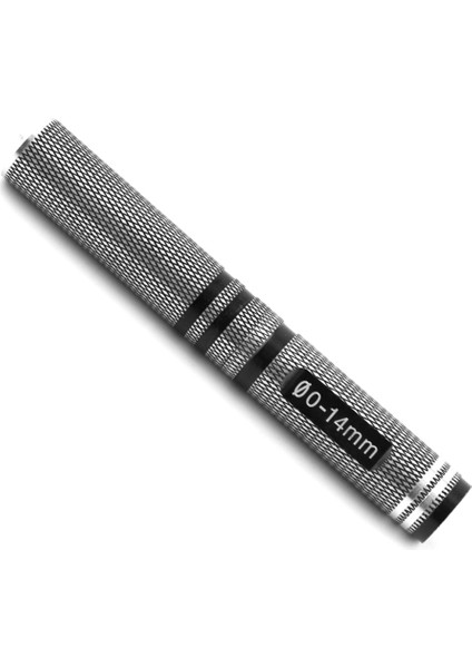 0-14MM Ölçekli Raybalama Oyucu Delme Raybası Aracı Raybalama Delik Çelik Delik Rc Uydurma Rc Araba Kabuk Yüksek Titanyum Kaplama (Yurt Dışından)