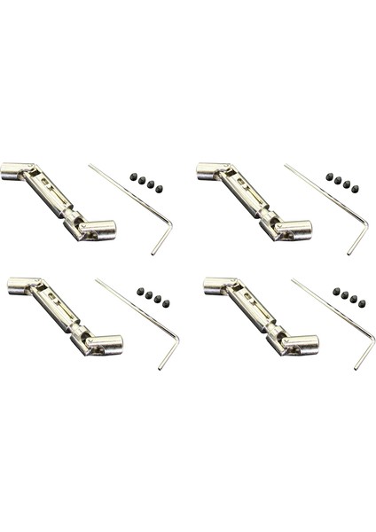 4x Yükseltme Metal Cvd Tahrik Mili 1/10 D12 1/16 C14 C24 C34 B14 B24 B16 B36 Rc Araba Parçaları Aksesuarları (Yurt Dışından)