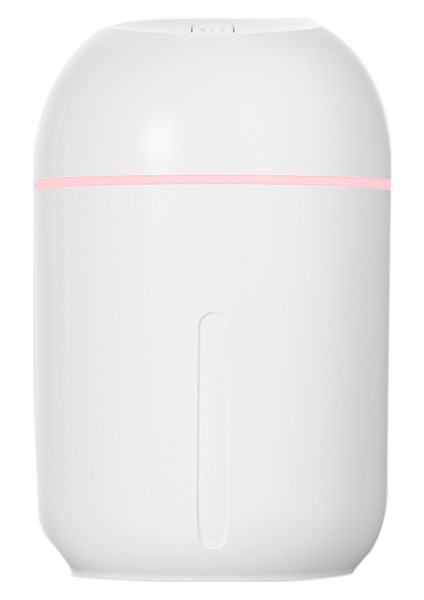 Ev Nemlendirici 330 ml Kapasiteli USB Hava Humidificador Esansiyel Yağı Difüzör Lamba Hava Temizleme Sisleyici, Beyaz (Yurt Dışından)