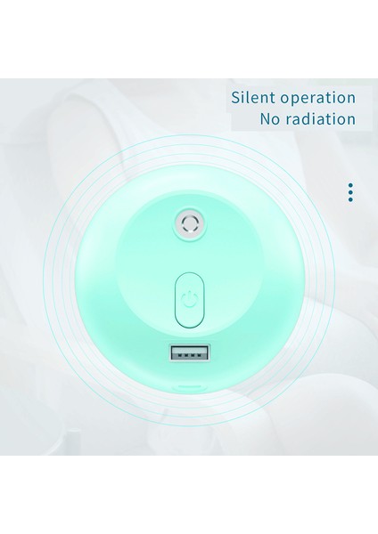 Ev Nemlendirici 330 ml Kapasiteli USB Hava Humidificador Esansiyel Yağı Difüzör Lamba Hava Temizleme Sisleyici, Beyaz (Yurt Dışından)
