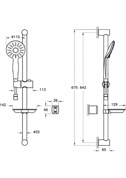 Flo S Banyo + Eviye + Lavabo Bataryası + Artema Slim 3f Sürgülü Duş Seti modelleri