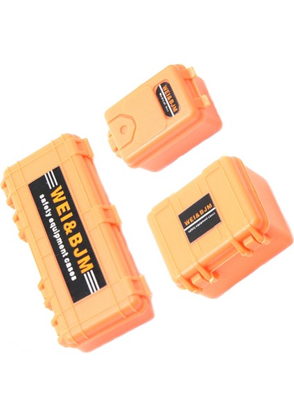 Ölçekli Mini Saklama Kutusu Ekipman Kutusu Dekorasyon Aksesuarı Için 1/18 1/24 Rc Paletli Araba Eksenel SCX24 FCX24 ENDURO24,3 (Yurt Dışından)