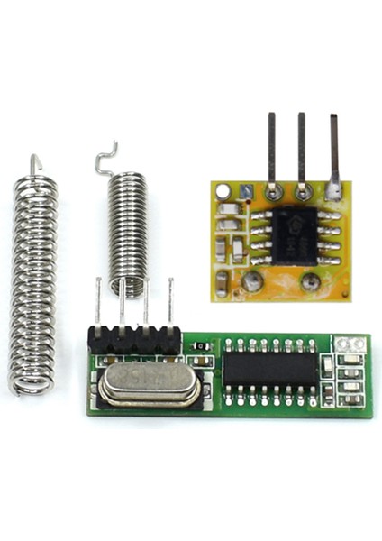10 Takım 433 Mhz Süperheterodin Rf Alıcı ve Verici Modülü Kablosuz Modül Için 433 Mhz Uzaktan Kumandalar (Yurt Dışından)